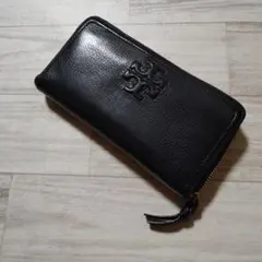 L*o様 Tory Burch 黒 レザー 長財布