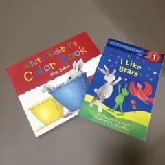 【２冊セット】英語絵本 White Rabbit's Color Book 、他