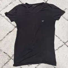 EMPORIO ARMANI Vネック Tシャツ ブラック