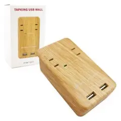 ファーゴ 電源タップ USB充電器 TAPKING USB WALL