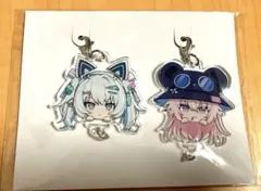 パニグレ カレニーナ＆ドールベア DMMスクラッチ つながるアクリルチャーム