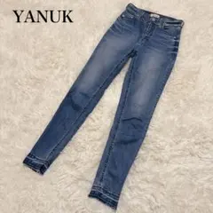 YANUK ハイウエスト パトリシア スキニーデニム ura1m