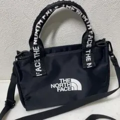【美品】THE NORTH FACE 2WAY ミニショルダーバッグ ブラックのサムネイル