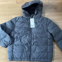 【新品・未使用・タグ付】UNIQLO ダウンジャケット　110 ダークグレー
