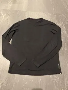 EMPORIO ARMANI Vネック 長袖ニット ブラックのサムネイル