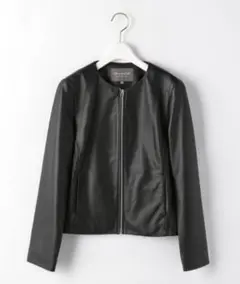 UNITED ARROWS　ブラックレザージャケット