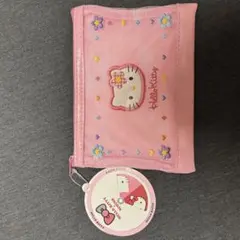 3COINS ハローキティ メッシュポーチ ピンクのサムネイル