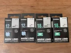 CASIO NAME LAND テープカートリッジ 3個セット　組み合わせ自由