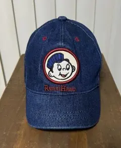 Round House（ラウンドハウス）デニムキャップ　ワッペン　USAブランドのサムネイル