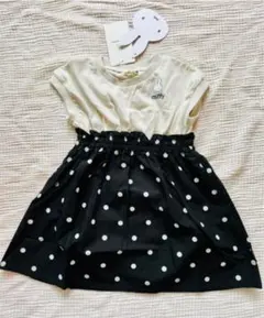 完売 ブランシェス ミッフィー ドッキングワンピース