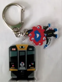万博 トレーディング2連アクリルキーホルダー ラッピング 阪神電車