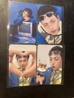 ATEEZ ANITEEZ ポップアップ　グッズ　ラントレ　ホンジュン　4枚