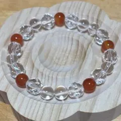 【カーネリアン】天然石 五芒星 スターカット 水晶 niconico