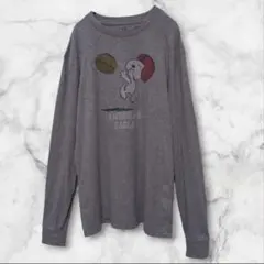 アメリカンイーグル ピーナッツ 長袖 Ｔシャツ スヌーピー M相当 ユニセックスのサムネイル