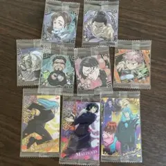 呪術廻戦 ウエハース シール カードセット 虎杖 東堂 夏油