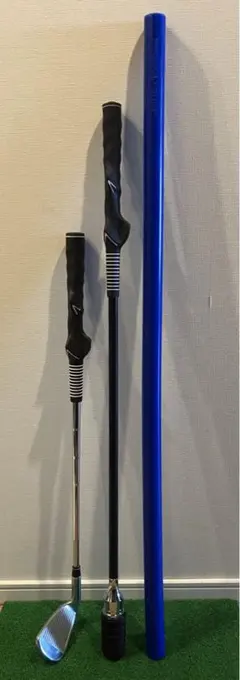 【美品】100切り達成 ゴルフ練習器具 3点 しなルンです タムタード