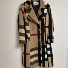 Allaiyou ストライプ トレンチコート