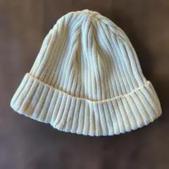 KIJIMA TAKAYUKI ニット帽 アイボリー コットンのサムネイル