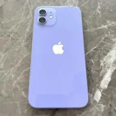 【極美品】iPhone12 64GB SIMフリー パープル 紫 本体