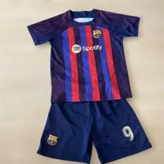 FC Barcelona Lewandowski 9 ユニフォームセット 160のサムネイル