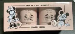 Disney ミッキー　ミニー　ペアマグカップ