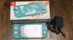 Nintendo Switch Lite ターコイズmicroSD・箱付