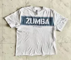 ZUMBA ホワイト Tシャツ ONE SIZE