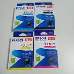 【EPSON 純正インクカートリッジ マグカップ 4色セット】のサムネイル