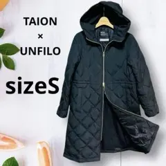 TAION×UNFILO Aラインコート　ダウンコート VERY ベストダウン