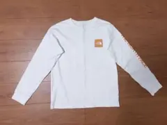 THE NORTH FACE ホワイト レディース 長袖Tシャツ Lサイズ
