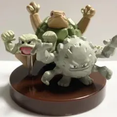 ポケモン立体図鑑　イシツブテ　ゴローン　ゴローニャ　フィギュア　ユージン　レトロ