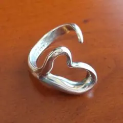 ま*ち様 TIFFANY＆Co. ティファニー オープンハート リング SV92