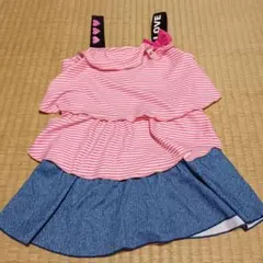 女の子用ワンピース水着 130cm
