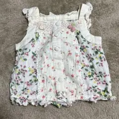 80㎝　スーリーノースリーブトップス