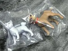 流れ星銀　銀牙　ならぶんです。　赤目　ベン　ガチャガチャ