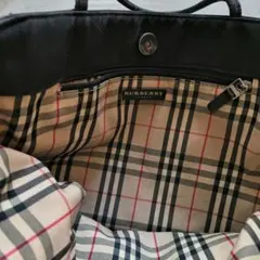 BURBERRY トートバッグ ブラックのサムネイル