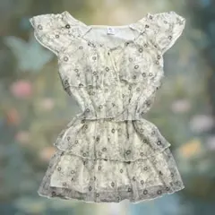 00s 花柄　フリル　レース　リボン　フェアリーグランジ　森ガール　姫　y2kのサムネイル