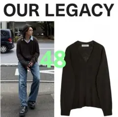 【OUR LEGACY】RUE V-NECK 48