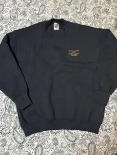 USED プリントスウェットブラックミュージック 音符 - メルカリ