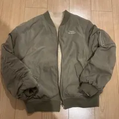 メゾピアノジュニア リバーシブルMA-1ブルゾン 子供服Lサイズ(160cm)