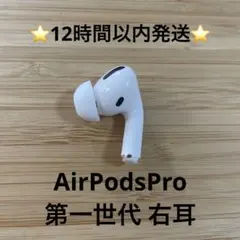 ⭐️Apple AirPods Pro⭐️右耳⭐️純正品⭐️MWP/22J/A め