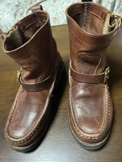 さらに値下げ】美品！ラッセルモカシン ノックアバウトブラウンUS4