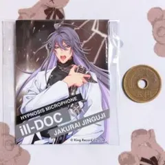 ヒプノシスマイク ヒプマイ ローソン 神宮寺寂雷 スクエア缶バッジ