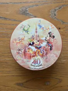 ディズニー40周年グッツ　缶　お菓子