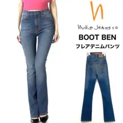 nudie jeans/BOOT BEN/フレアデニムパンツ/24インチのサムネイル