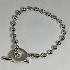 新品仕上げ　GUCCI ボールチェーン ブレスレット グッチ シルバー　９２５