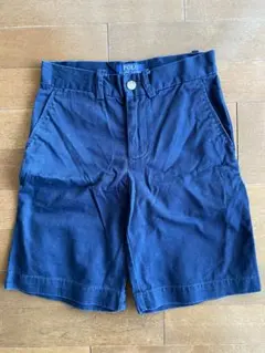 美品！POLO Ralph Lauren ハーフパンツ140 ネイビー