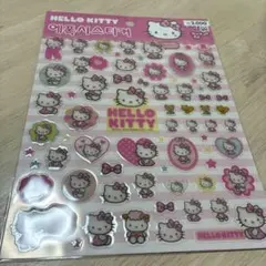 韓国限定キティちゃんぷっくりシール