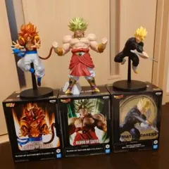 ドラゴンボール フィギュア 3体セット ブロリー 悟飯 ゴジータ4