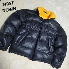 美品　ファーストダウン　 リバーシブル 　ダウンジャケット　LLサイズ